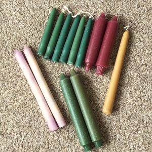 Lot 13 Stick Candles